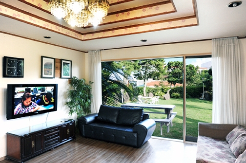 45평형 별장식 독채(양1+한1+욕2+산전망)