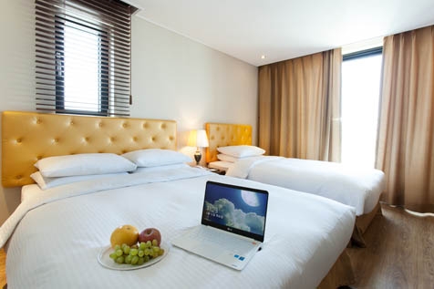 패밀리트윈(더블+싱글)-조식포함